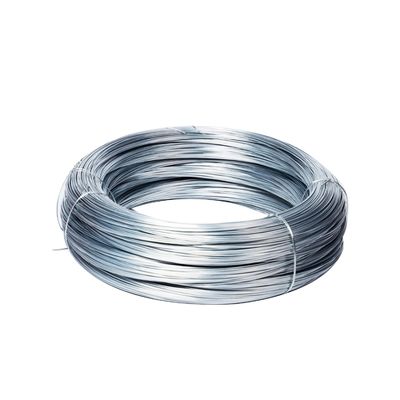 Cables de acero galvanizado sin engrasar con superficie incrustada brillante y galvanizados en caliente
