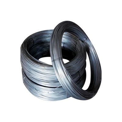 Cables de acero galvanizado sin engrasar con superficie incrustada brillante y galvanizados en caliente