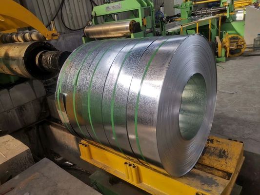 508/610 mm bobina de identificación de acero galvanizado sumergido en caliente bobina SGCC 0,52 mm de espesor regular espangular laminado en frío para la longitud personalizada