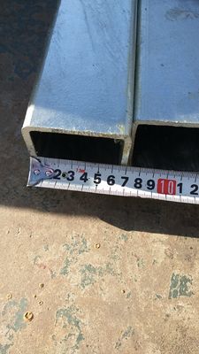 1.5x1.5 pulgadas Cuadrado rectángulo hueco tubo de hierro soldado negro tubo cuadrado galvanizado para herramientas pequeñas Proceso de fabricación