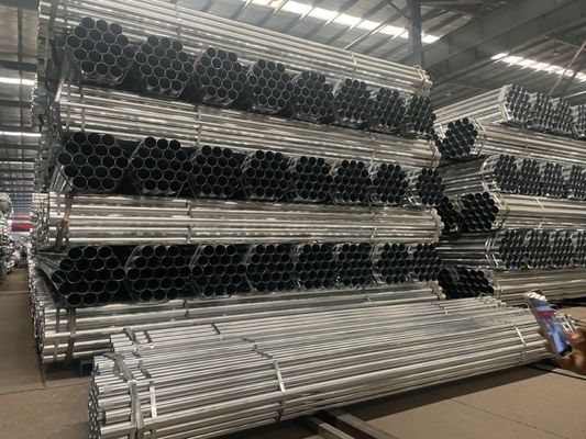 Zinc 80g 6/12 metros tubo de acero galvanizado para el marco de invernadero 30%TT anticipo 70% términos de pago del saldo recubrimiento de zinc 80g