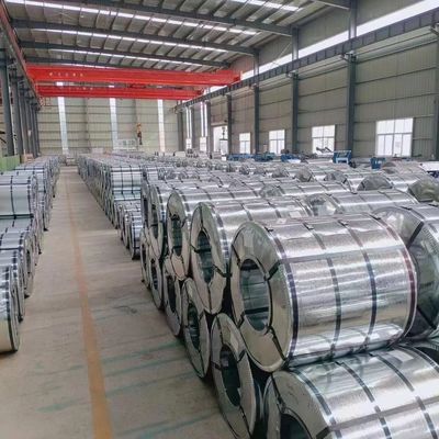 RoHS Certificado GI bobinas 0.12mm-4.0mm espesor personalizado Z30-275g Spangle cero chapa de hierro de acero galvanizado en rollo / bobina