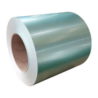 JIS Color estándar de aluminio de hoja de zinc revestida con galvalume/bobina de acero galvalume prepintada de LUBAO con recubrimiento AZ121-Z150