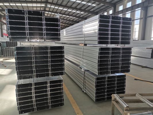 Estructura de acero Grado C Canales 100x50x3mm Marco de acero ligero Tamaño de la viga de acero de la mercancía Ferro estructural Superficie natural
