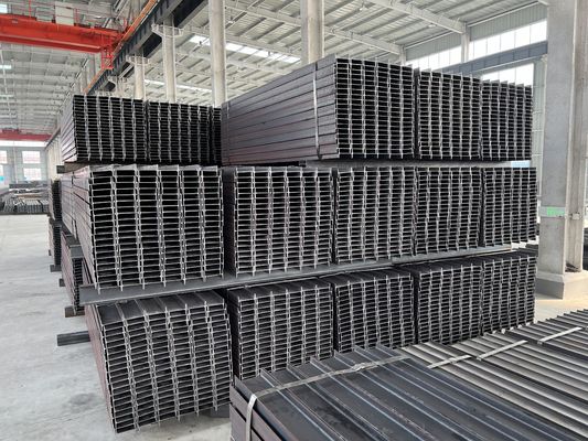 400x200x8-16mm Estructura de acero técnico laminado en caliente Las vigas de trabajo pesado I de grado Q235 para puentes y maquinaria pesada