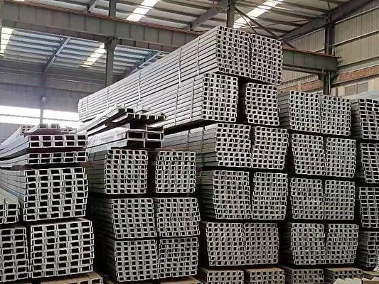 80x40x3mm canales U galvanizados para sistemas de paredes cortinas estructurales sin aleación y anchura de brida como su requisito