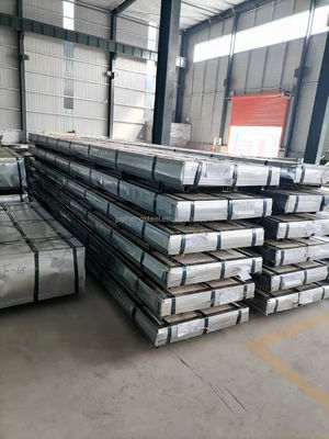 Z180 DX51D DC51 SGCC Hoja de techo corrugada galvanizada PPGI con color Ral y tolerancia ± 1%