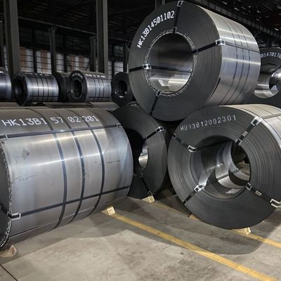 Placa de caldera de alta dureza ST37-2 de 1 mm de espesor Q195 Q215 Q235 Q255 Q275 Q355 Bobina de acero laminado en caliente S235jr para la cáscara de la batería
