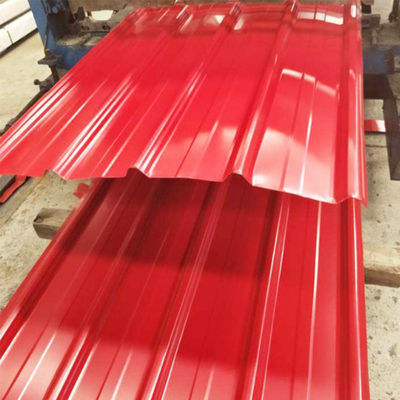 Servicio de desenrollamiento ofrecido para Z20 Z30 Z60 Z275 20 Gauge PPGI Prepintado Plata de techo galvanizado corrugado Plata de acero recubierta de color