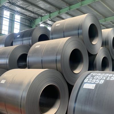600 mm-1500 mm anchura bobinas laminadas en caliente ASTM A36 MS bobina de acero al carbono HRC bobinas calientes Servicio de procesamiento bobina de placa de desenrollamiento