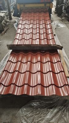 Panel de cubierta de metal de hierro zinc galvanizado corrugado PPGI para la construcción SGCC SPCC SECC DX51D