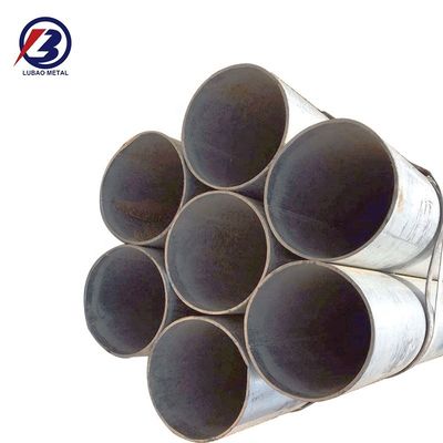 Q235 Q355 S235jr S355j0 S355j2 Tubos soldados de acero al carbono de costura recta ordinaria sin aleación para el servicio de procesamiento por perforación