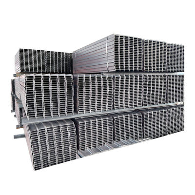 Estrutura de acero al carbono H con superficie galvanizada negra y grosor de brida 8 mm 64 mm