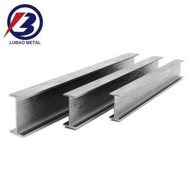 Canal H estructural de acero al carbono con superficie negra galvanizada y espesor de red de 6,5 a 70 mm