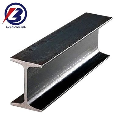 Canal H estructural de acero al carbono con superficie negra galvanizada y espesor de red de 6,5 a 70 mm