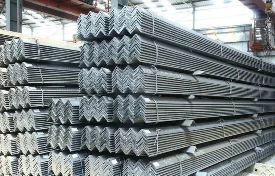 40x5mm 6m 12m ASTM A36 Q235 GB 20x4mm Barras de acero laminado en caliente de ángulo para barras de acero ángel Superficie de acero suave