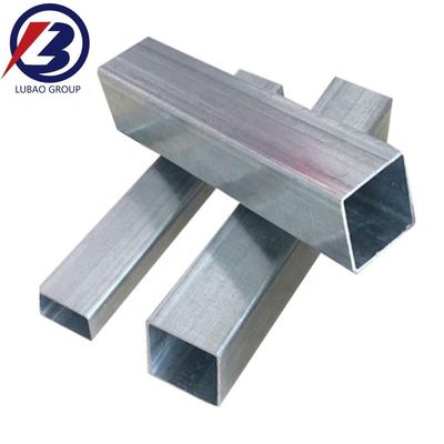 Tubo de acero cuadrado galvanizado estándar ASTM con certificado JIS