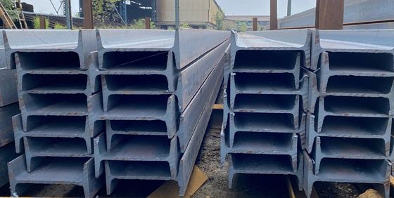 Vía H galvanizada 75x75 100mm 200mm S355jr S355J2H con grosor 5-34mm y anchura de red 96mm 1056mm en buen estado