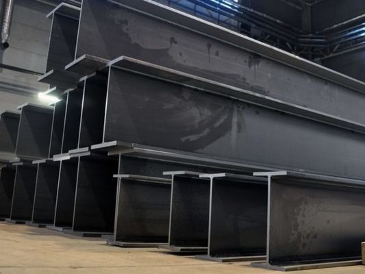 Vía H galvanizada 75x75 100mm 200mm S355jr S355J2H con grosor 5-34mm y anchura de red 96mm 1056mm en buen estado