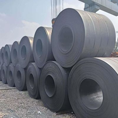 Tecnología de laminado en caliente ASTM A57 A36 Ss400 Dx51d Dx52D Q295 Q235 Bobina de acero HRC de carbono medio con servicio de corte