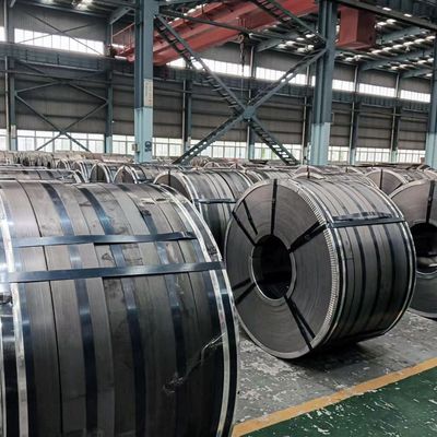Tecnología de laminado en caliente ASTM A57 A36 Ss400 Dx51d Dx52D Q295 Q235 Bobina de acero HRC de carbono medio con servicio de corte