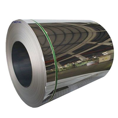 6k/8k bobinas de acero inoxidable de superficie en el grado ASTM 301LN para productos de durabilidad