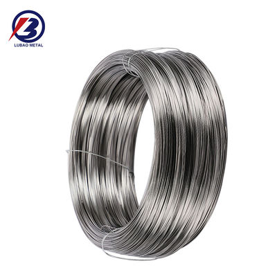 Cable de acero inoxidable de resorte de alta resistencia con superficie brillante y servicio de soldadura