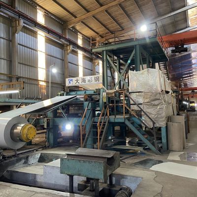 Z30-Z40 recubrimiento PPGI PPGL RAL6018 RAL6032 bobina de acero galvanizado prepintado para su próximo proyecto de construcción