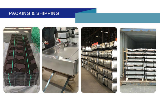 PPGI paneles galvanizados ondulados de color revestido panel pre pintado azulejos de acero en color RAL personalizable para la construcción