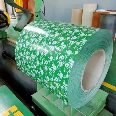 DX51D RAL9010 9030 0,12 a 4,0 mm PPGI PPGL bobina de acero galvanizado prepintada con colores y longitud personalizados