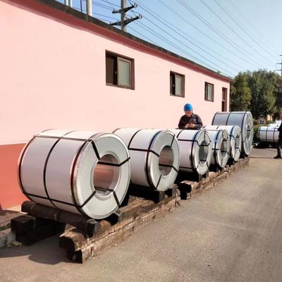 PPgi bobinas de acero galvanizado en RAL9001 RAL1002 RAL1001 con recubrimiento galvanizado