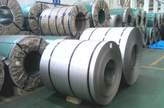 Las bobinas de acero inoxidable laminadas en frío ASTM AISI 201 202 SS304 304 316 316L 430 Grado 2b Finalización BA HL 8K