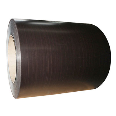 Bobina recuberta de zinc de color PPGL impresa PPGI bobina de acero galvanizado de metal G550 DX51D Z275 de grado para aplicaciones industriales
