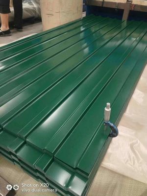 Hojas de techo de hierro galvanizado para requisitos estructurales de TBR y superficies recubiertas de zinc