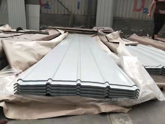 Hojas de techo de hierro galvanizado para requisitos estructurales de TBR y superficies recubiertas de zinc