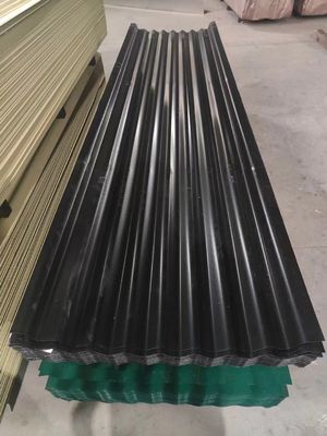 Hoja de acero galvanizado prepintada de SGCC para la construcción RALColor PPGI Hoja corrugada para techos en alta demanda