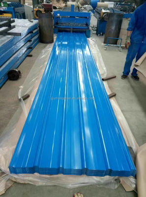 Hojas de hierro galvanizadas techos tecnología laminada en frío Regular Spangle Color Revestido Hoja de techo de hierro