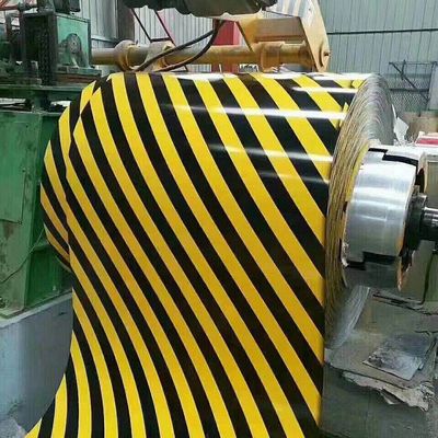 Superficie de galvanizado recubierto PPGI ROLL de bobina Dx51d Dx52D 0,4 mm 0,5 mm 0,6 mm bobinas de acero pre-pintadas para materiales de construcción