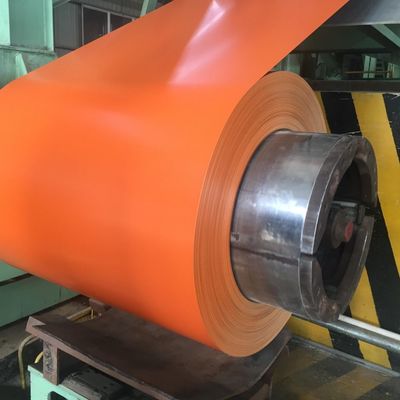 Superficie de galvanizado recubierto PPGI ROLL de bobina Dx51d Dx52D 0,4 mm 0,5 mm 0,6 mm bobinas de acero pre-pintadas para materiales de construcción