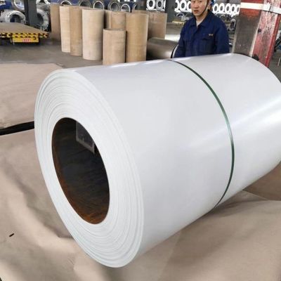 espesor 0,25-0,8 mm SS400 PPGI PPGL bobinas de acero en Ral 5020 color recubierto con 1,4 mm de espesor y seguridad