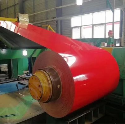 0.4 mm 0,5 mm espesor pre pintado Galvalume metals bandas galvanizadas color revestido bobina de acero para la fabricación de hojas corrugadas