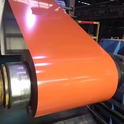 1250mm Ancho regular Superior y económico ASTM TDC51D TDC52D TDC53D 0.5mm bobina revestida de color personalizable con primer de 5-7um