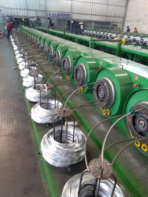 Cables de unión galvanizados resistentes a la corrosión de 2,5 mm x 100 m Rollos para la construcción Q195 Q235 zinc galvanizado sin aleación
