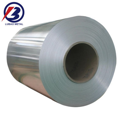 Superficie de plata 3003 bobina de aluminio 4047 lámina de rollo de aluminio recubierto lámina de aluminio laminada en frío