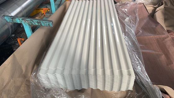 Servicio de soldadura de paneles de cubierta de metal de hierro zinc galvanizado corrugado PPGI con un rango de longitud de 1000-5000 mm