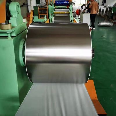 Cinturón de banda laminada en frío AISI ASTM 201 301 304 316 316 410 421 430 0,1-3,0 mm Cinturón de acero inoxidable para la industria