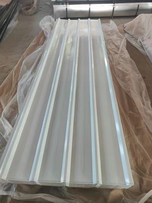 Material de construcción a prueba de fuego Color de chapa corrugada galvanizada con técnica de galvanizado en caliente y techo resistente al calor