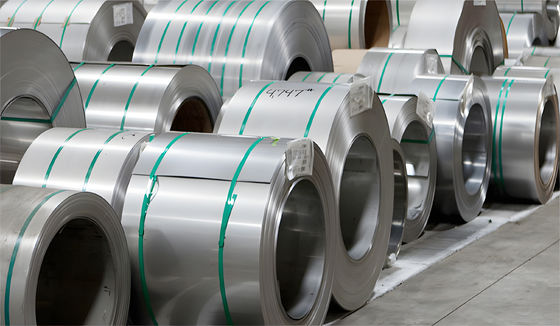 Bobina de cinta laminada en frío ASTM AISI 201 301 304 316 316 410 421 430 bobina de acero inoxidable de 0,1-3,0 mm para el grado de acero 441