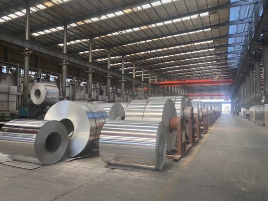 ASTM AISI JIS DIN GB Standard 8011 5754 2024 aleaciones de bobinas de aluminio de 0,6 mm a 2,0 mm de espesor para la fabricación industrial