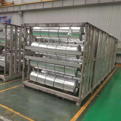Rollo de metal de chapa de aluminio para decoración de la industria de la construcción 6063 7075 3105 Serie 0,5 mm 1,2 mm Rango de espesor